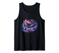 Símbolo de Personaje de astrología del Signo del Zodiaco Celestial de cáncer Camiseta sin Mangas