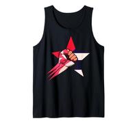 Símbolo De Poder De Estrella Cubana Camiseta sin Mangas