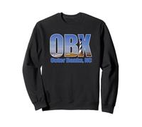 Símbolo de Regalo de Outer Banks, Carolina del Norte, como Recuerdo Sudadera