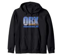 Símbolo de Regalo de Outer Banks, Carolina del Norte, como Recuerdo Sudadera con Capucha