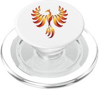 Símbolo de Renacimiento de Fénix Rising from The Ashes PopSockets PopGrip para MagSafe