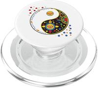Símbolo de Signo Colorido para Tao Yin y Yang qi Gong o Tai chi PopSockets PopGrip para MagSafe