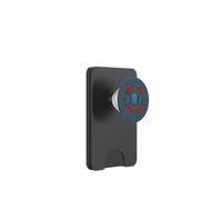 Símbolo de triple diosa rosa de luna triple PopSockets PopWallet para MagSafe