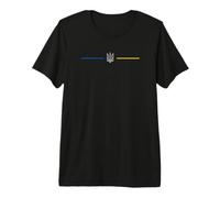 Símbolo de Tryzub ucraniano - Tridente de Ucrania Camiseta Premium