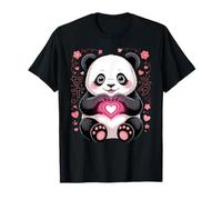 Símbolo del corazón del Panda Kawaii | Lindo Panda San Camiseta