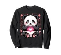 Símbolo del corazón del Panda Kawaii | Lindo Panda San Sudadera