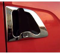 Símbolo/emblema con relieve 3D efecto espejo en acero inoxidable pulido para Scania R 2010 - 2016, parte delantera