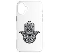 Símbolo Espiritual de Fatima Hamsa para protección de Manos Carcasa para iPhone 16 Plus