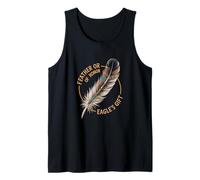 Símbolo espiritual de la cultura nativa americana del águila sagrada orgullo Camiseta sin Mangas