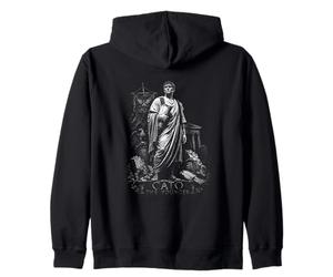 Símbolo estoico de la Antigua Roma Catón el Joven Sudadera con Capucha