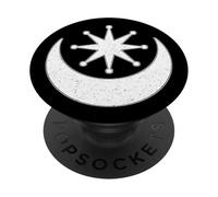 SÍMBOLO ESTRELLA Y CRESCENTE IMPERIO BIZANTINO BYZANTIO PopSockets PopGrip Adhesivo