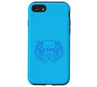 Símbolo genial de la victoria con la forma de la paz de Octopus Kraken Hands Fun Carcasa para iPhone SE (2020) / 7 / 8