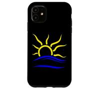 Símbolo Naturista para el Naturismo Nudista | Universal Nudism Sun Carcasa para iPhone 11