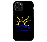 Símbolo Naturista para el Naturismo Nudista | Universal Nudism Sun Carcasa para iPhone 11 Pro