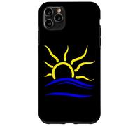 Símbolo Naturista para el Naturismo Nudista | Universal Nudism Sun Carcasa para iPhone 11 Pro MAX