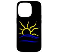 Símbolo Naturista para el Naturismo Nudista | Universal Nudism Sun Carcasa para iPhone 14 Pro