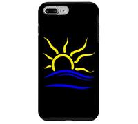 Símbolo Naturista para el Naturismo Nudista | Universal Nudism Sun Carcasa para iPhone 7 Plus/8 Plus