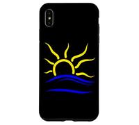 Símbolo Naturista para el Naturismo Nudista | Universal Nudism Sun Carcasa para iPhone XS MAX