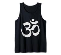 Símbolo Om AUM Meditación Sagrada Espiritual Arte Zen. Camiseta sin Mangas