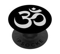 Símbolo Om AUM Meditación Sagrada Espiritual Arte Zen. PopSockets PopGrip Adhesivo