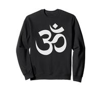 Símbolo Om AUM Meditación Sagrada Espiritual Arte Zen. Sudadera