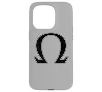 SÍMBOLO Omega Alfabeto Griego MITOLOGÍA FRATERNIDAD SORORIDAD Carcasa para iPhone 15 Pro