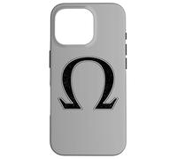 SÍMBOLO Omega Alfabeto Griego MITOLOGÍA FRATERNIDAD SORORIDAD Carcasa para iPhone 16 Pro