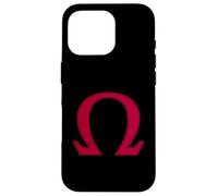 SÍMBOLO Omega Alfabeto Griego MITOLOGÍA FRATERNIDAD SORORIDAD Carcasa para iPhone 16 Pro