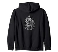Símbolo Sagrado Ganesh - Arte del Poder Espiritual Divino Sudadera con Capucha