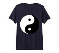 Símbolo Yin Yang Equilibrio Zen Armonía Espiritual Feng Shui Camiseta Premium