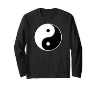 SÍMBOLO Yin Yang TAOÍSMO FILOSOFÍA China DE Asia Oriental Manga Larga