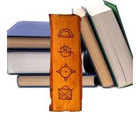 Símbolos Culturales Mural - Decoración Hogar | Panel de Madera con Símbolos,para propietarios coleccionistas oficina en casa apartamento salón dormitorio entrada pasillo repisa de chimenea