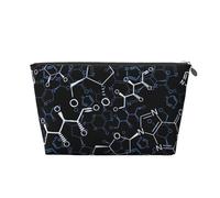 Símbolos de química química, Bolsa de artículos de tocador Bolsa de Maquillaje Bolsa de cosméticos Bolsa de artículos de tocador de Viaje portátil