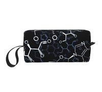 Símbolos de química química, Bolsa de Maquillaje Bolsa de cosméticos Bolsa de artículos de tocador de Viaje portátil Bolsa de Maquillaje