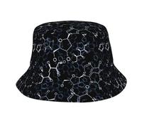 Símbolos de química química Sombrero Tipo Cubo para Mujer y Hombre, Sombreros de Verano para Hombre y Mujer
