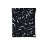 Símbolos de química química, Squeeze Top Wallet Bolsa de Almacenamiento para Mujer Monedero pequeño Bolsa de Cambio