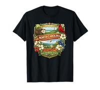 Símbolos del Estado de Carolina del Norte, Recuerdo de diseño gráfico Camiseta