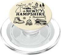 Símbolos del Estado de New Hampshire EE. UU. Recuerdo PopSockets PopGrip para MagSafe