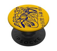 Símbolos japoneses de arte, magia y creatividad PopSockets PopGrip Adhesivo