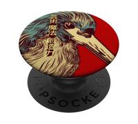 Símbolos japoneses de arte, magia y creatividad PopSockets PopGrip Adhesivo
