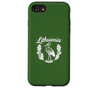 Símbolos lituanos Hojas de roble Bellota Cigüeña Lituania Carcasa para iPhone SE (2020) / 7 / 8