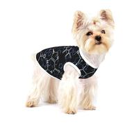 Símbolos químicos de la química,Camiseta de algodón sin Mangas para Mascotas, Chaleco Transpirable, Suave y elástico para Cachorros,L