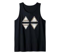 Símbolos Wicca Elementos Tierra Aire Fuego Agua Brujería Camiseta sin Mangas