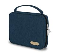 SIMBOOM Bolsa de Organizador de Correa de Reloj, Expandible Correa de Reloj de Organizador Resistente a Derrames Nylon Caja de Almacenamiento de Correa de Reloj para Banda de Reloj, Alfiler, Azul