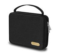 SIMBOOM Bolsa de Organizador de Correa de Reloj, Expandible Correa de Reloj de Organizador Resistente a Derrames Nylon Caja de Almacenamiento de Correa de Reloj para Banda de Reloj, Alfiler, Negro