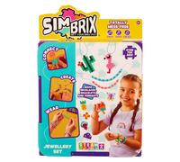 Bizak Simbrix Connect & Wow Pack joyería, Juego de construcción para Crear Joyas sin necesitar planchas, Agua o Pegamento, Juguete para niños y niñas de más de 5 años, (64008000)