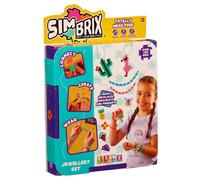 Bizak Juego Simbrix Connect & Wow Pack Joyería - Crea joyas sin plancha, agua ni pegamento, 5+