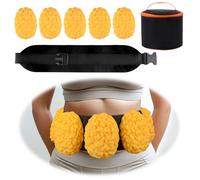 SimCoach Réplica de grasa corporal humana 1 x 5 libras con cinturón, mantiene en forma y pérdida de peso, motivación y recordatorio, modelo de demostración de tejido graso humano para nutricionista