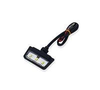 Simda Pro Luz de matrícula de motocicleta lámpara de cola trasera LED universal de 12 V apta para la mayoría de las motocicletas