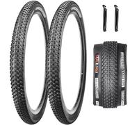 SIMEIQI Paquete de 2 neumáticos de repuesto para bicicleta MTB de 26 x 2.125 pulgadas (2 neumáticos y 2 palancas)